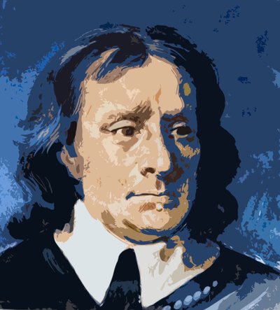 Oliver Cromwell by English School